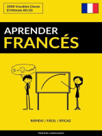 Aprender Francés: Rápido / Fácil / Eficaz: 2000 Vocablos Claves
