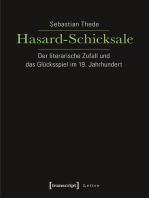 Hasard-Schicksale: Der literarische Zufall und das Glücksspiel im 19. Jahrhundert