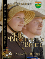 His Brother's Bride, Canadian Historical Brides Ontario