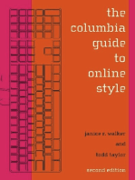 The Columbia Guide to Online Style: Second Edition