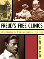 Freud's Free Clinics: Psychoanalysis & Social Justice, 1918-1938