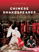 Chinese Shakespeares: Two Centuries of Cultural Exchange
