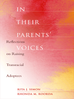 In Their Parents' Voices: Reflections on Raising Transracial Adoptees