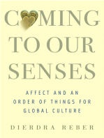 Coming to Our Senses: Affect and an Order of Things for Global Culture
