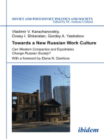 Towards a New Russian Work Culture: Can Western Companies and Expatriates Change Russian Society?