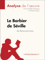 Le Barbier de Séville de Beaumarchais (Analyse de l'oeuvre): Analyse complète et résumé détaillé de l'oeuvre