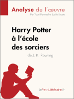 Harry Potter à l'école des sorciers de J. K. Rowling (Analyse de l'oeuvre): Analyse complète et résumé détaillé de l'oeuvre