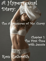 The First Time with Jennie (A Hypersexual Diary: The Adventures of Mr. Curvy, Chapter 1)