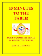 40 Minutes to the Table