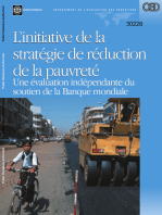 L'initiative de la strategie de reduction de la pauvrete