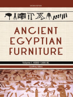 Ancient Egyptian Furniture: Volume I - 4000 – 1300 BC
