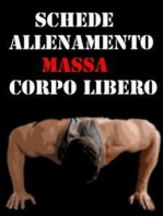 Schede Allenamento Massa a Corpo libero