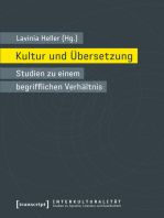 Kultur und Übersetzung: Studien zu einem begrifflichen Verhältnis