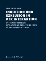 Inklusion und Exklusion in der Interaktion: Systemtheoretische Betrachtung am Beispiel einer pädagogischen Studie