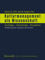 Kulturmanagement als Wissenschaft