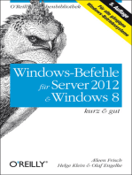 Windows-Befehle für Server 2012 & Windows 8 kurz & gut