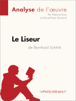Le Liseur de Bernhard Schlink (Analyse de l'oeuvre): Analyse complète et résumé détaillé de l'oeuvre