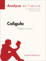 Caligula d'Albert Camus (Analyse de l'oeuvre): Analyse complète et résumé détaillé de l'oeuvre