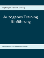 Begleitheft Autogenes Training: Einführungstext zum Grundkurs