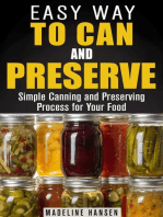 Easy Way to Can and Preserve