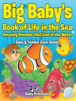 Big Baby's Book of Life in the Sea: Amazing Animals that Live in the Water - Baby & Toddler Color Books