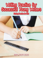 Writing Practice for Successful Young Writers | Printing Practice for Kids