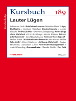 Kursbuch 189: Lauter Lügen