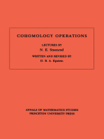 Cohomology Operations (AM-50), Volume 50: Lectures by N. E. Steenrod. (AM-50)