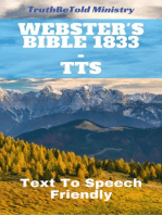 Webster's Bible 1833 - TTS: Text To Speech Friendly