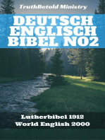 Deutsch Englisch Bibel No2: Lutherbibel 1912 - World English 2000