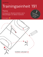 Antizipatives Abwehrverhalten durch Herausfangen von Bällen trainieren (TE 191)