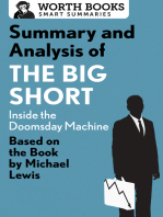 Summary and Analysis of The Big Short: Inside the Doomsday Machine: Based on the Book by Michael Lewis