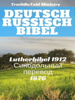 Deutsch Russisch Bibel: Lutherbibel 1912 - Синодольный перевод 1876