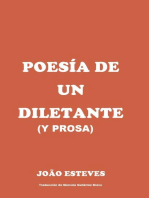 Poesía de un diletante (y prosa)