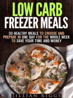 Low Carb Freezer Meals