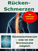 Rückenschmerzen - was ist mit Bioresonanz möglich