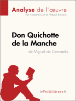 Don Quichotte de la Manche de Miguel de Cervantès (Analyse de l'oeuvre): Analyse complète et résumé détaillé de l'oeuvre