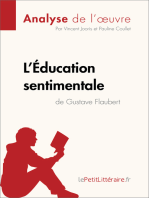 L'Éducation sentimentale de Gustave Flaubert (Analyse de l'oeuvre): Analyse complète et résumé détaillé de l'oeuvre