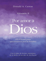 Por amor a Dios II: Devocional para apasionarnos por la palabra de Dios