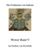 Die Freiherren von Imbsen: Wewer Band V