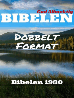 Bibelen: Dobbelt Format - Bibelen 1930