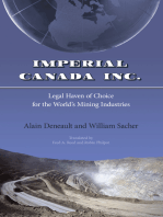 Imperial Canada Inc.: Legal Haven of Choice for the World's Mining Industries
