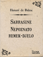 Sarrasine - Nepoznato remek-djelo