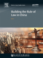 Building the Rule of Law in China