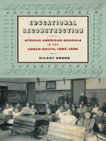 Educational Reconstruction: African American Schools in the Urban South, 1865-1890