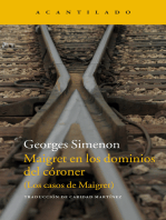 Maigret en los dominios del córoner: (Los casos de Maigret)