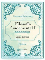 Filosofía fundamental I