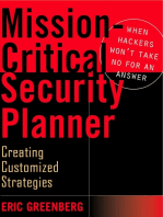 Mission-Critical Security Planner