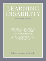 Learning Disability: Physical Therapy Treatment and Management, A Collaborative Appoach