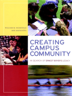 Creating Campus Community: In Search of Ernest Boyer's Legacy